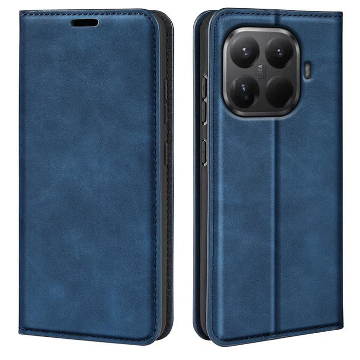 Funda para teléfono de cuero con succión magnética de piel retro, For Redmi A7 Pro 171mm / Poco C85x 5G, For Xiaomi 17T, For Redmi Turbo 5 Max / Poco X8 Pro Max, For Redmi Turbo 5 5G / Poco X8 Pro 5G, For Redmi Note 15 Pro+ Global 163.3mm              ...