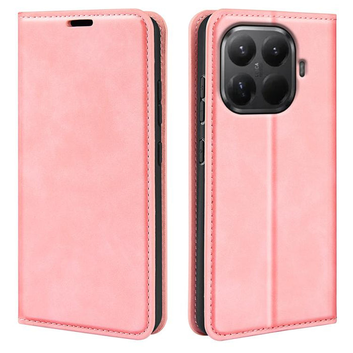 Funda para teléfono de cuero con succión magnética de piel retro, For Redmi A7 Pro 171mm / Poco C85x 5G, For Xiaomi 17T, For Redmi Turbo 5 Max / Poco X8 Pro Max, For Redmi Turbo 5 5G / Poco X8 Pro 5G, For Redmi Note 15 Pro+ Global 163.3mm              ...