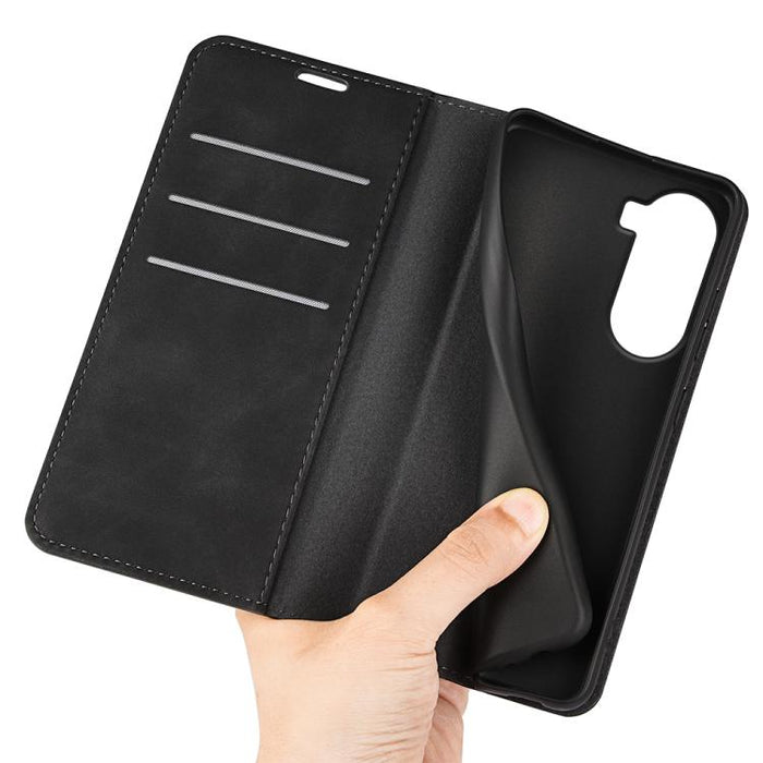 Funda para teléfono de cuero con succión magnética de piel retro, For Redmi A7 Pro 171mm / Poco C85x 5G, For Xiaomi 17T, For Redmi Turbo 5 Max / Poco X8 Pro Max, For Redmi Turbo 5 5G / Poco X8 Pro 5G, For Redmi Note 15 Pro+ Global 163.3mm              ...