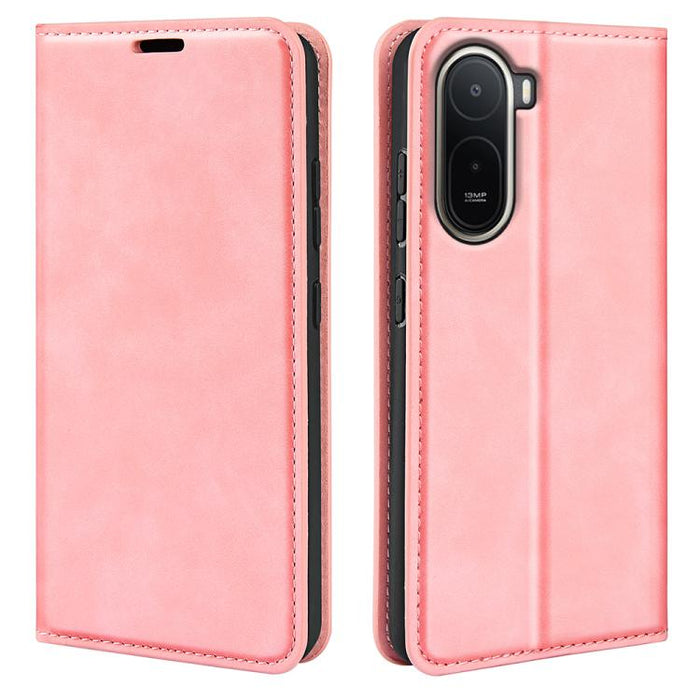 Funda para teléfono de cuero con succión magnética de piel retro, For Xiaomi Redmi Note 13 5G, For Xiaomi Redmi 13C, For Xiaomi Redmi Note 13 Pro+, For Xiaomi Redmi Note 13 Pro 5G, For Xiaomi Redmi K70, For Xiaomi 13T                                   ...