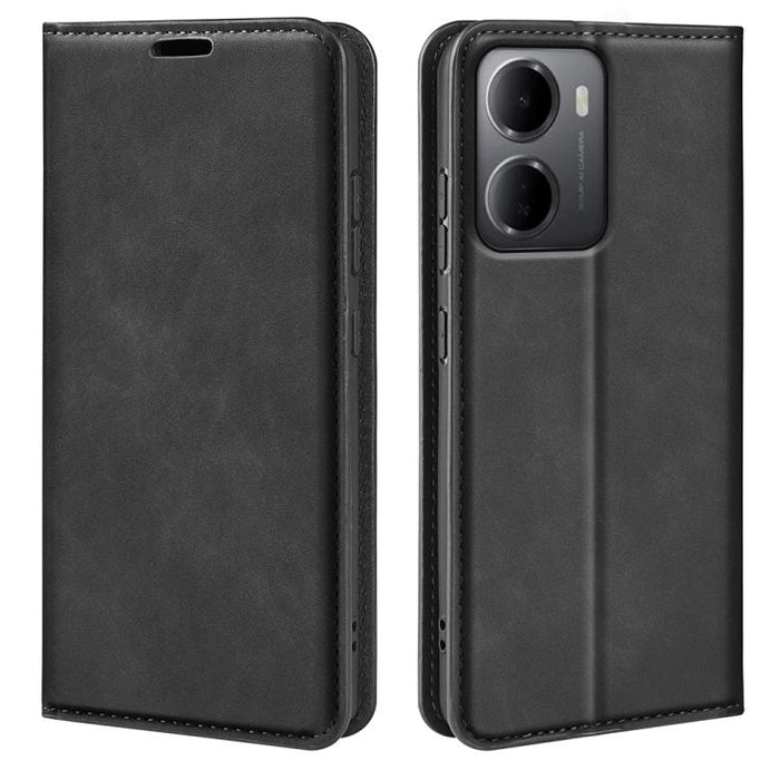 Funda para teléfono de cuero con succión magnética de piel retro, For Xiaomi 17T Pro 5G, For Redmi 15a 5G, For Xiaomi 17T 5G, For Xiaomi 17 Ultra, For Xiaomi 17 Pro Max, For Redmi Note 15 Pro Global 163.6mm, For Xiaomi 17 Pro, For Xiaomi 17            ...