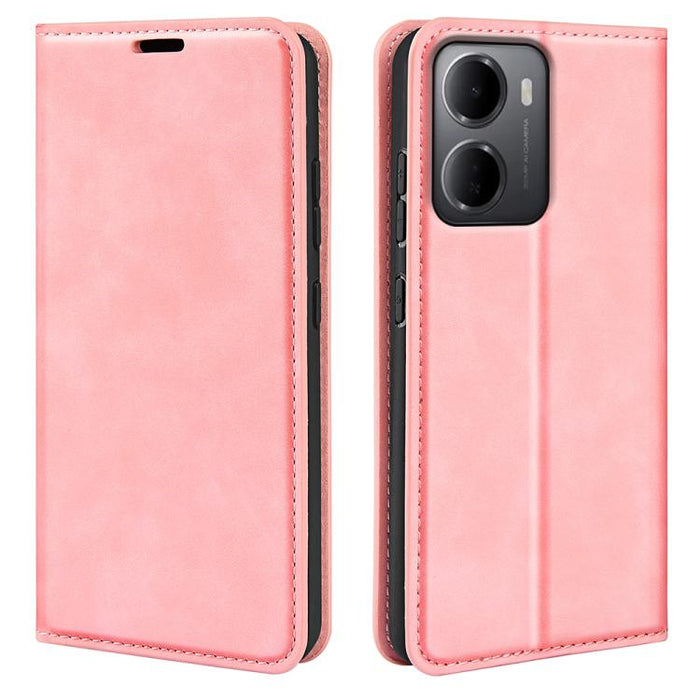Funda para teléfono de cuero con succión magnética de piel retro, For Xiaomi 17T Pro 5G, For Redmi 15a 5G, For Xiaomi 17T 5G, For Xiaomi 17 Ultra, For Xiaomi 17 Pro Max, For Redmi Note 15 Pro Global 163.6mm, For Xiaomi 17 Pro, For Xiaomi 17            ...