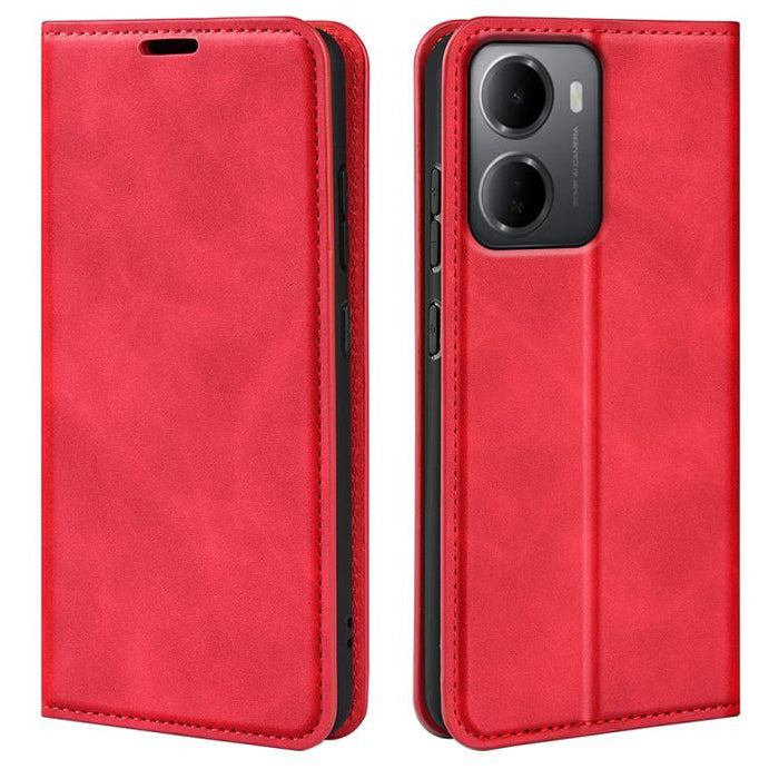 Funda para teléfono de cuero con succión magnética de piel retro, For Xiaomi 17T Pro 5G, For Redmi 15a 5G, For Xiaomi 17T 5G, For Xiaomi 17 Ultra, For Xiaomi 17 Pro Max, For Redmi Note 15 Pro Global 163.6mm, For Xiaomi 17 Pro, For Xiaomi 17            ...