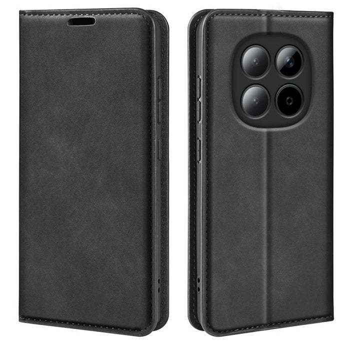 Funda para teléfono de cuero con succión magnética de piel retro, For Redmi Note 17 Pro 5G Global 163mm, For Xiaomi 17T Pro 5G, For Redmi 15a 5G, For Xiaomi 17T 5G, For Xiaomi 17 Ultra, For Redmi Note 15 Pro 4G Global 163.2mm, For Xiaomi 17 Pro Max    ...