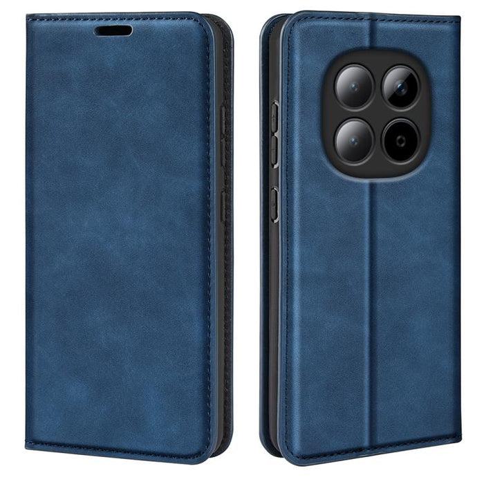 Funda para teléfono de cuero con succión magnética de piel retro, For Redmi Note 17 Pro 5G Global 163mm, For Xiaomi 17T Pro 5G, For Redmi 15a 5G, For Xiaomi 17T 5G, For Xiaomi 17 Ultra, For Redmi Note 15 Pro 4G Global 163.2mm, For Xiaomi 17 Pro Max    ...