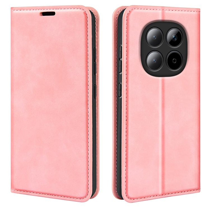 Funda para teléfono de cuero con succión magnética de piel retro, For Redmi Note 17 Pro 5G Global 163mm, For Xiaomi 17T Pro 5G, For Redmi 15a 5G, For Xiaomi 17T 5G, For Xiaomi 17 Ultra, For Redmi Note 15 Pro 4G Global 163.2mm, For Xiaomi 17 Pro Max    ...