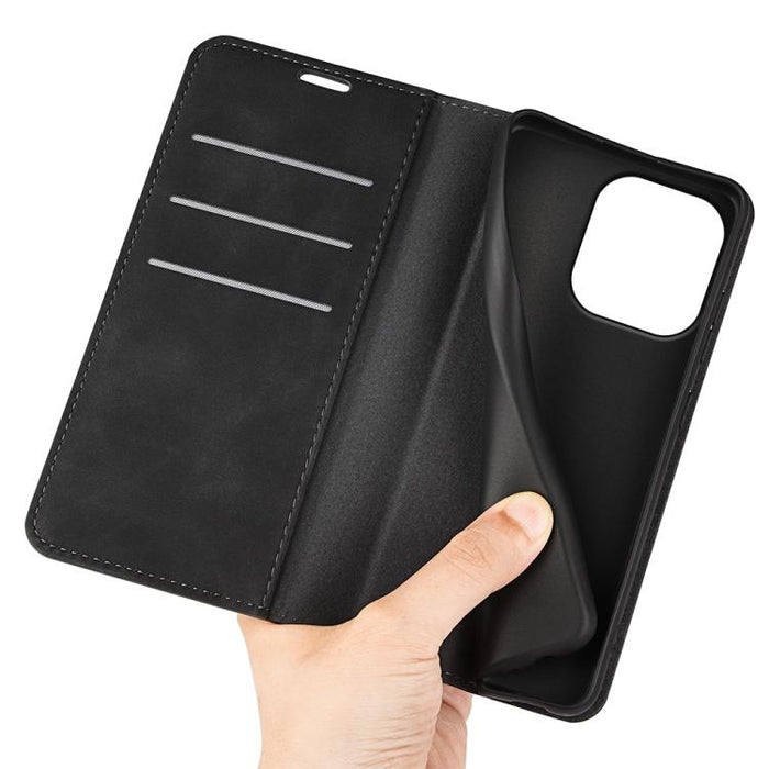 Funda para teléfono de cuero con succión magnética de piel retro, For Redmi Note 17 Pro 5G Global 163mm, For Xiaomi 17T Pro 5G, For Redmi 15a 5G, For Xiaomi 17T 5G, For Xiaomi 17 Ultra, For Redmi Note 15 Pro 4G Global 163.2mm, For Xiaomi 17 Pro Max    ...