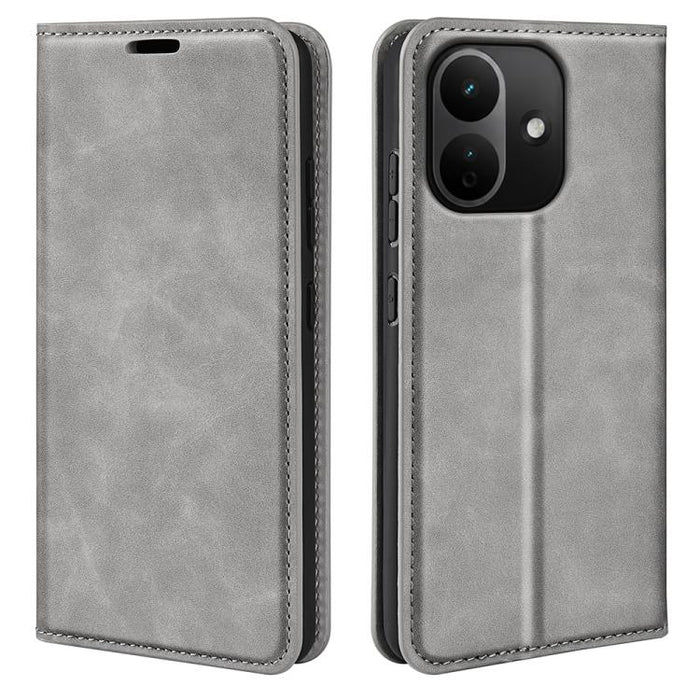 Funda para teléfono de cuero con succión magnética de piel retro, For Redmi Note 17 Pro 5G Global 163mm, For Xiaomi 17T Pro 5G, For Redmi 15a 5G, For Xiaomi 17T 5G, For Xiaomi 17 Ultra, For Redmi Note 15 Pro 4G Global 163.2mm, For Xiaomi 17 Pro Max    ...