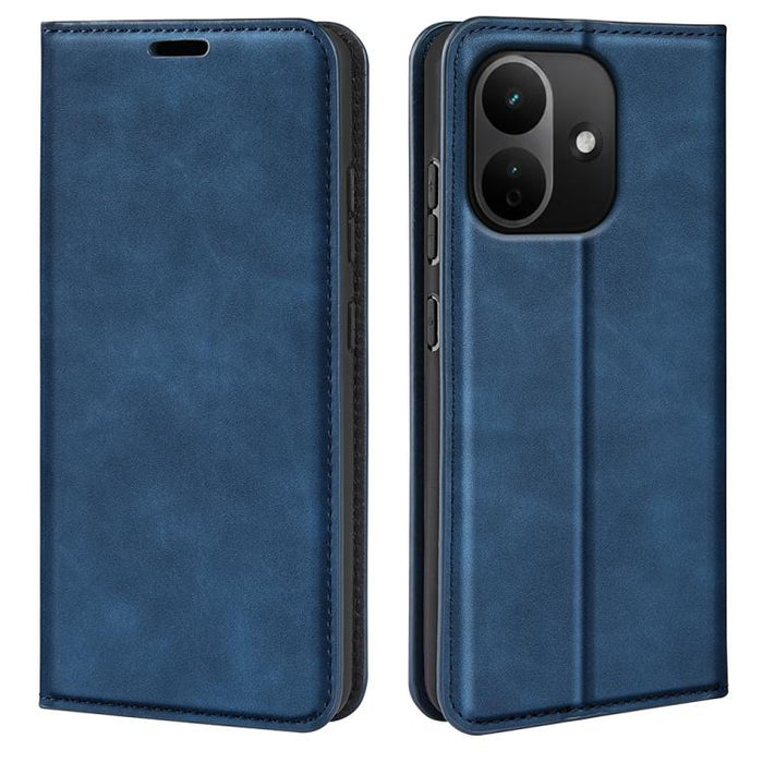 Funda para teléfono de cuero con succión magnética de piel retro, For Redmi Note 17 Pro 5G Global 163mm, For Xiaomi 17T Pro 5G, For Redmi 15a 5G, For Xiaomi 17T 5G, For Xiaomi 17 Ultra, For Redmi Note 15 Pro 4G Global 163.2mm, For Xiaomi 17 Pro Max    ...