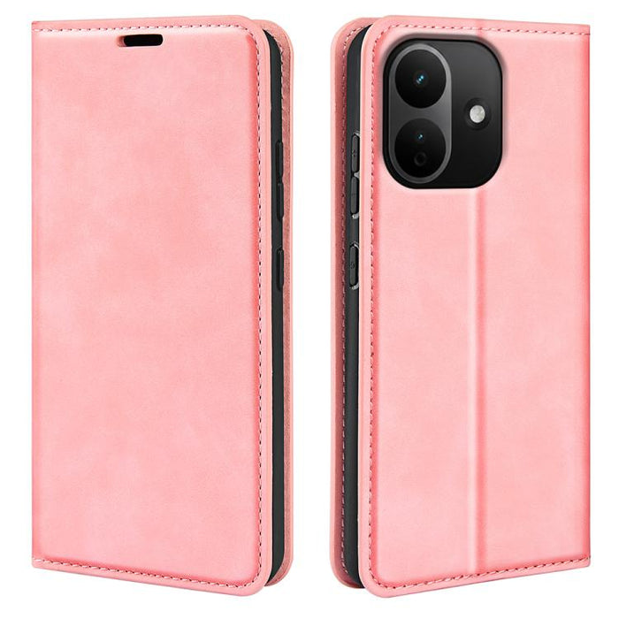 Funda para teléfono de cuero con succión magnética de piel retro, For Redmi Note 17 Pro 5G Global 163mm, For Xiaomi 17T Pro 5G, For Redmi 15a 5G, For Xiaomi 17T 5G, For Xiaomi 17 Ultra, For Redmi Note 15 Pro 4G Global 163.2mm, For Xiaomi 17 Pro Max    ...