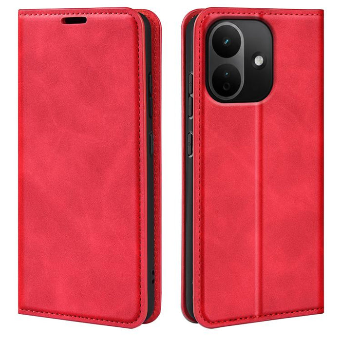 Funda para teléfono de cuero con succión magnética de piel retro, For Redmi Note 17 Pro 5G Global 163mm, For Xiaomi 17T Pro 5G, For Redmi 15a 5G, For Xiaomi 17T 5G, For Xiaomi 17 Ultra, For Redmi Note 15 Pro 4G Global 163.2mm, For Xiaomi 17 Pro Max    ...