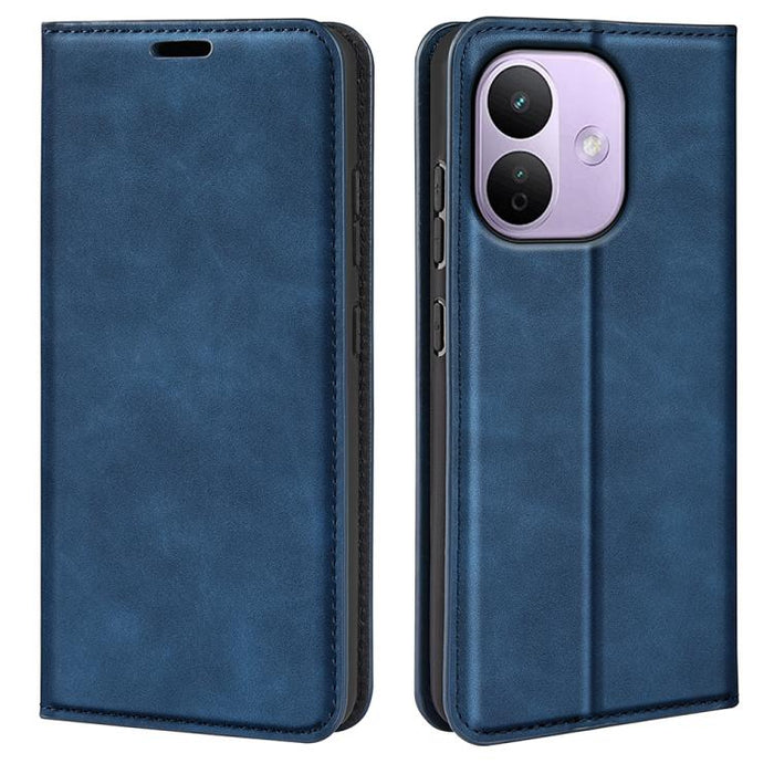 Funda para teléfono de cuero con succión magnética de piel retro, For Xiaomi Redmi Note 13 5G, For Xiaomi Redmi 13C, For Xiaomi Redmi Note 13 Pro+, For Xiaomi Redmi Note 13 Pro 5G, For Xiaomi Redmi K70, For Xiaomi 13T                                   ...