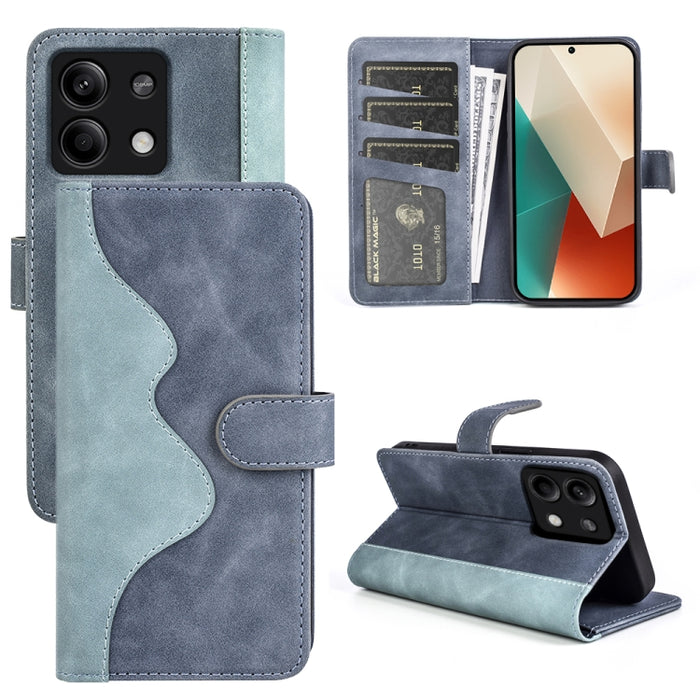 Caja del teléfono de cuero con tapa horizontal con costuras, For Xiaomi 17 Ultra, For Redmi Note 15 Pro 4G Global 163.2mm, For Xiaomi 17 Pro Max, For Redmi Note 15 Pro 5G Global 163.6mm, For Xiaomi 17 Pro, For Xiaomi 17, For Xiaomi 14T Pro             ...