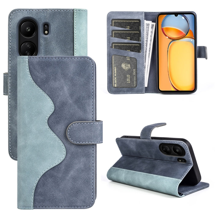 Caja del teléfono de cuero con tapa horizontal con costuras, For Xiaomi 17 Ultra, For Redmi Note 15 Pro 4G Global 163.2mm, For Xiaomi 17 Pro Max, For Redmi Note 15 Pro 5G Global 163.6mm, For Xiaomi 17 Pro, For Xiaomi 17, For Xiaomi 14T Pro             ...