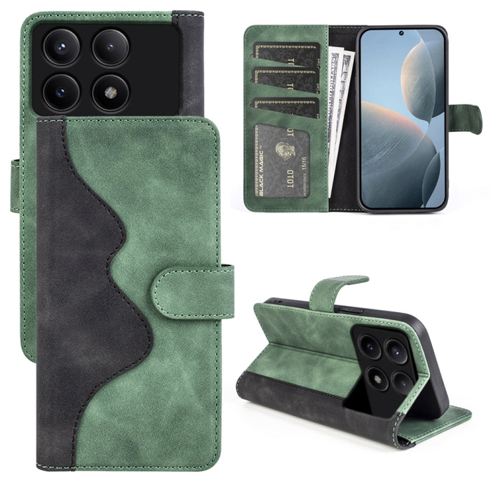 Caja del teléfono de cuero con tapa horizontal con costuras, For Xiaomi 17 Ultra, For Redmi Note 15 Pro 4G Global 163.2mm, For Xiaomi 17 Pro Max, For Redmi Note 15 Pro 5G Global 163.6mm, For Xiaomi 17 Pro, For Xiaomi 17, For Xiaomi 14T Pro             ...