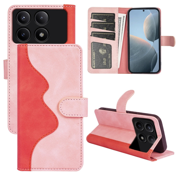 Caja del teléfono de cuero con tapa horizontal con costuras, For Xiaomi 17 Ultra, For Redmi Note 15 Pro 4G Global 163.2mm, For Xiaomi 17 Pro Max, For Redmi Note 15 Pro 5G Global 163.6mm, For Xiaomi 17 Pro, For Xiaomi 17, For Xiaomi 14T Pro             ...