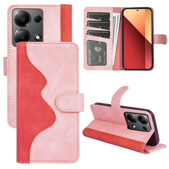 Caja del teléfono de cuero con tapa horizontal con costuras, For Xiaomi 17 Ultra, For Redmi Note 15 Pro 4G Global 163.2mm, For Xiaomi 17 Pro Max, For Redmi Note 15 Pro 5G Global 163.6mm, For Xiaomi 17 Pro, For Xiaomi 17, For Xiaomi 14T Pro             ...