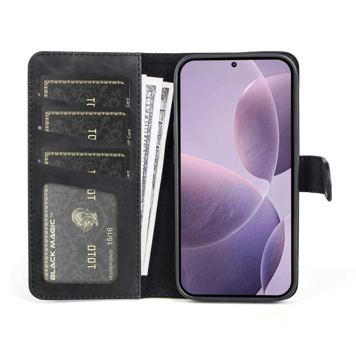 Caja del teléfono de cuero con tapa horizontal con costuras, For Xiaomi Redmi K70, For Xiaomi 13T, For Redmi Note 15 Pro+ 5G Global 163.3mm, For Redmi Note 15 4G / 5G EU 164mm