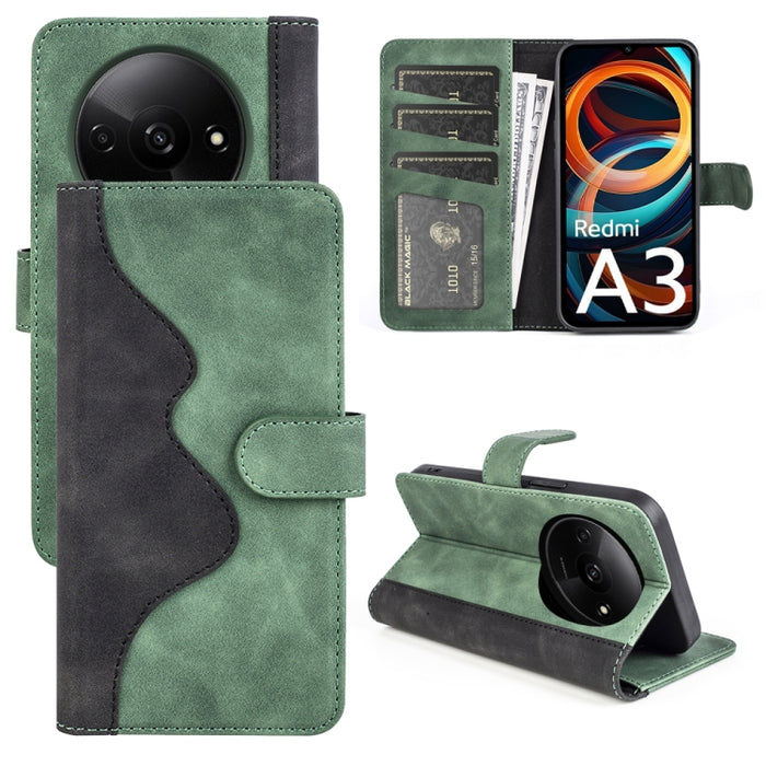Caja del teléfono de cuero con tapa horizontal con costuras, For Xiaomi 17 Ultra, For Redmi Note 15 Pro 4G Global 163.2mm, For Xiaomi 17 Pro Max, For Redmi Note 15 Pro 5G Global 163.6mm, For Xiaomi 17 Pro, For Xiaomi 17, For Xiaomi 14T Pro             ...