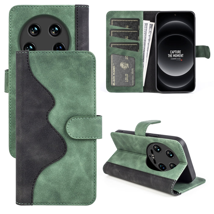 Caja del teléfono de cuero con tapa horizontal con costuras, For Xiaomi 17 Ultra, For Redmi Note 15 Pro 4G Global 163.2mm, For Xiaomi 17 Pro Max, For Redmi Note 15 Pro 5G Global 163.6mm, For Xiaomi 17 Pro, For Xiaomi 17, For Xiaomi 14T Pro             ...