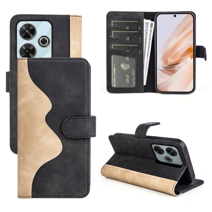 Caja del teléfono de cuero con tapa horizontal con costuras, For Xiaomi 17 Ultra, For Redmi Note 15 Pro 4G Global 163.2mm, For Xiaomi 17 Pro Max, For Redmi Note 15 Pro 5G Global 163.6mm, For Xiaomi 17 Pro, For Xiaomi 17, For Xiaomi 14T Pro             ...