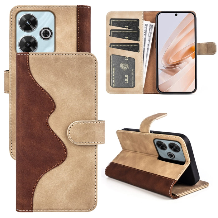 Caja del teléfono de cuero con tapa horizontal con costuras, For Xiaomi 17 Ultra, For Redmi Note 15 Pro 4G Global 163.2mm, For Xiaomi 17 Pro Max, For Redmi Note 15 Pro 5G Global 163.6mm, For Xiaomi 17 Pro, For Xiaomi 17, For Xiaomi 14T Pro             ...