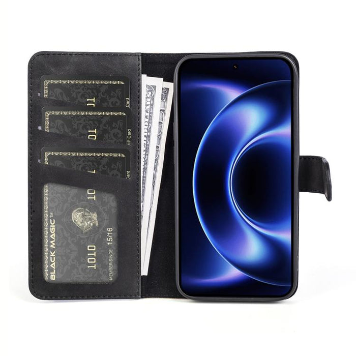 Caja del teléfono de cuero con tapa horizontal con costuras, For Xiaomi 17 Ultra, For Redmi Note 15 Pro 4G Global 163.2mm, For Xiaomi 17 Pro Max, For Redmi Note 15 Pro 5G Global 163.6mm, For Xiaomi 17 Pro, For Xiaomi 17, For Xiaomi 14T Pro             ...
