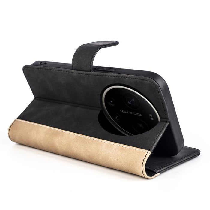 Caja del teléfono de cuero con tapa horizontal con costuras, For Xiaomi 17 Ultra, For Redmi Note 15 Pro 4G Global 163.2mm, For Xiaomi 17 Pro Max, For Redmi Note 15 Pro 5G Global 163.6mm, For Xiaomi 17 Pro, For Xiaomi 17, For Xiaomi 14T Pro             ...