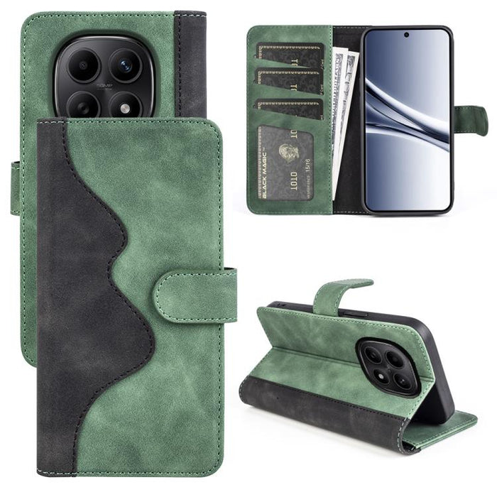 Caja del teléfono de cuero con tapa horizontal con costuras, For Xiaomi Redmi K70, For Xiaomi 13T, For Redmi Note 15 Pro+ 5G Global 163.3mm, For Redmi Note 15 4G / 5G EU 164mm