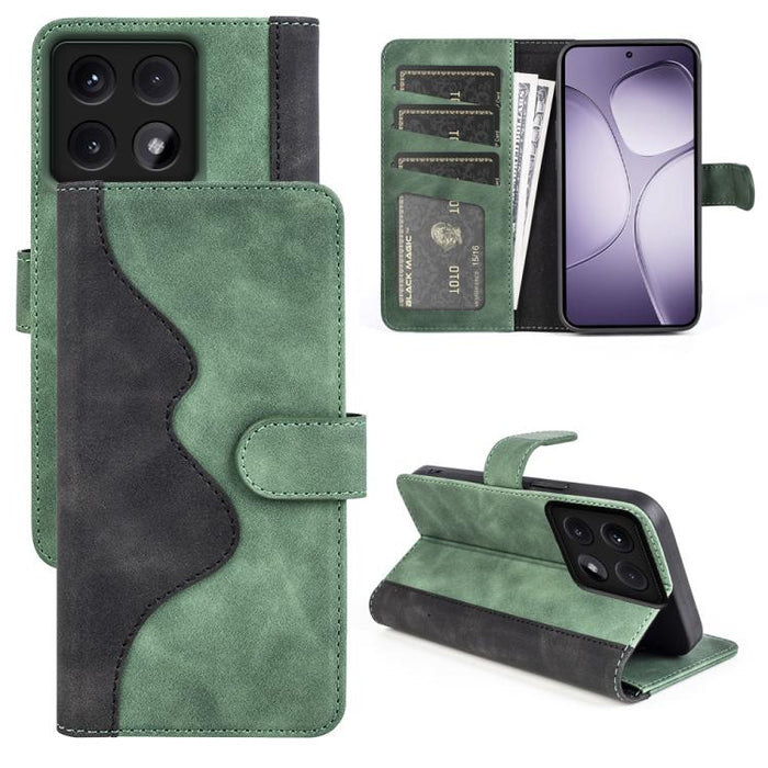 Caja del teléfono de cuero con tapa horizontal con costuras, For Xiaomi 17 Ultra, For Redmi Note 15 Pro 4G Global 163.2mm, For Xiaomi 17 Pro Max, For Redmi Note 15 Pro 5G Global 163.6mm, For Xiaomi 17 Pro, For Xiaomi 17, For Xiaomi 14T Pro             ...