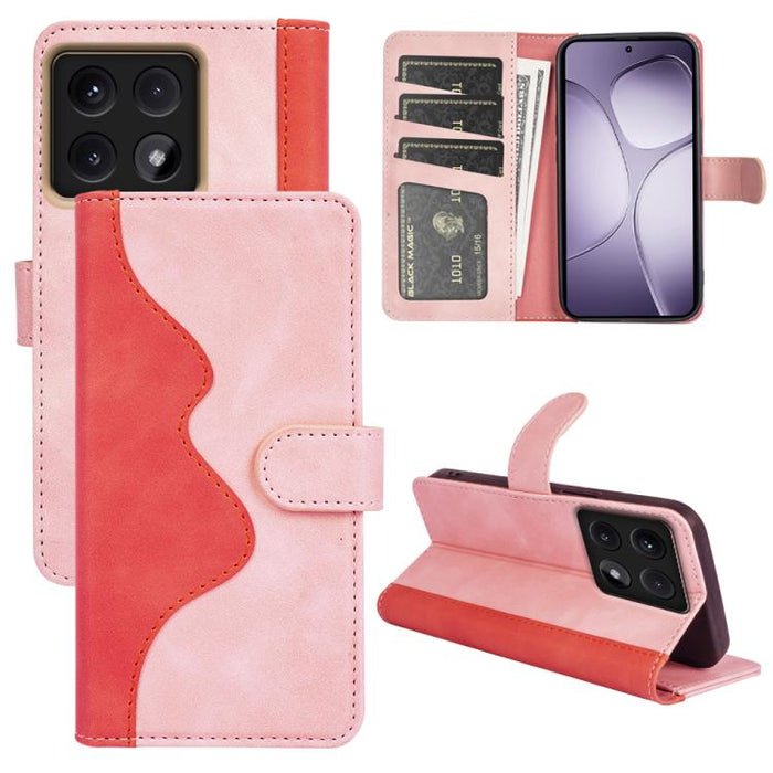 Caja del teléfono de cuero con tapa horizontal con costuras, For Xiaomi 17 Ultra, For Redmi Note 15 Pro 4G Global 163.2mm, For Xiaomi 17 Pro Max, For Redmi Note 15 Pro 5G Global 163.6mm, For Xiaomi 17 Pro, For Xiaomi 17, For Xiaomi 14T Pro             ...