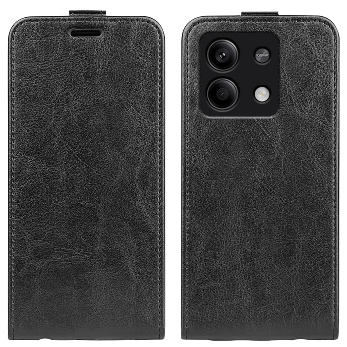 Caja del teléfono del cuero del tirón vertical único de la textura R64, For Xiaomi Redmi 14C 4G, For Xiaomi Redmi K70 Ultra, For Xiaomi Redmi Note 13R, For Xiaomi Redmi Turbo 3, For Xiaomi Redmi A3, For Xiaomi Redmi Note 13 Pro 4G                      ...