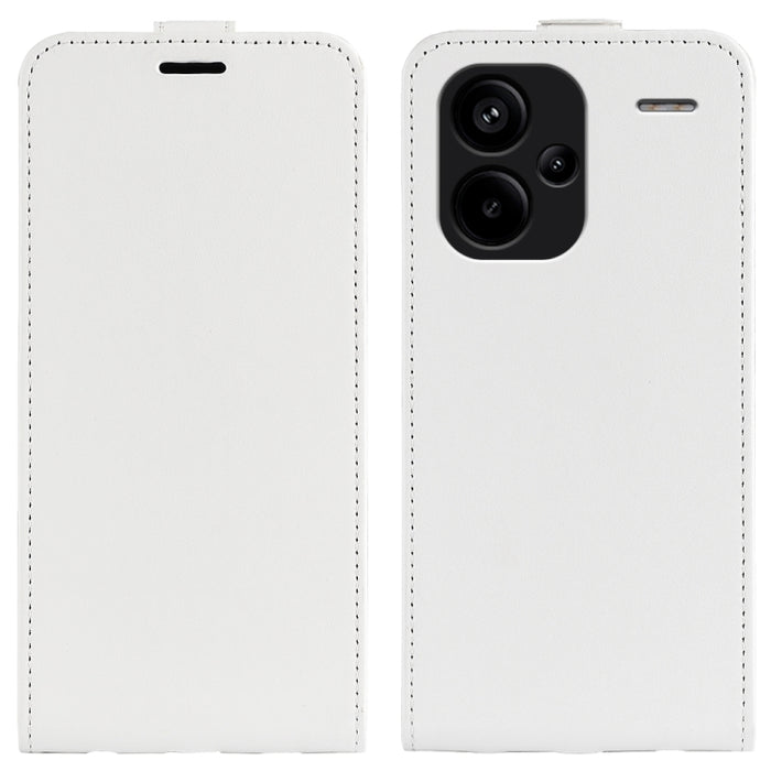 Caja del teléfono del cuero del tirón vertical único de la textura R64, For Xiaomi Redmi 14C 4G, For Xiaomi Redmi K70 Ultra, For Xiaomi Redmi Note 13R, For Xiaomi Redmi Turbo 3, For Xiaomi Redmi A3, For Xiaomi Redmi Note 13 Pro 4G                      ...