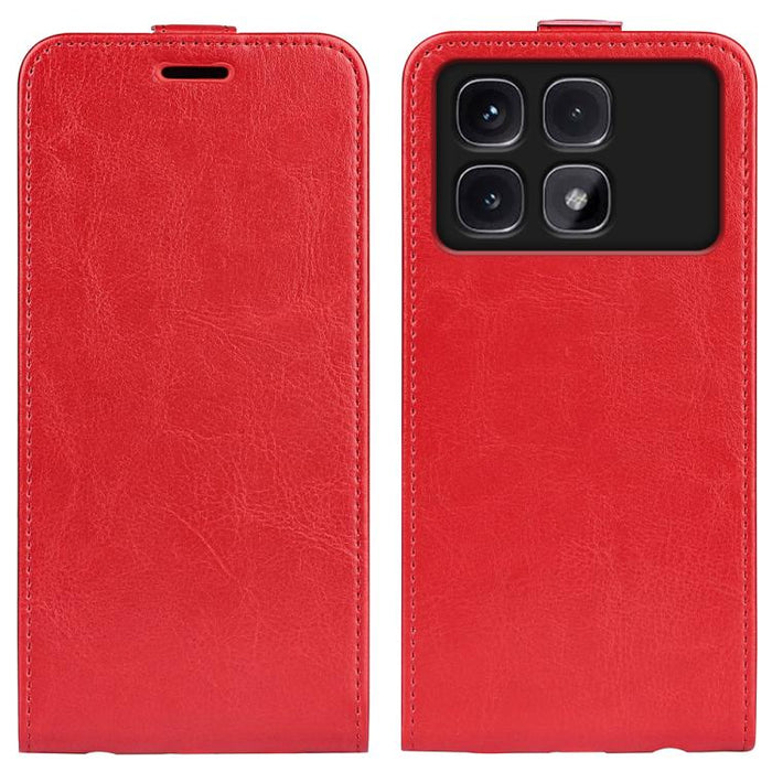 Caja del teléfono del cuero del tirón vertical único de la textura R64, For Xiaomi Redmi 14C 4G, For Xiaomi Redmi K70 Ultra, For Xiaomi Redmi Note 13R, For Xiaomi Redmi Turbo 3, For Xiaomi Redmi A3, For Xiaomi Redmi Note 13 Pro 4G                      ...
