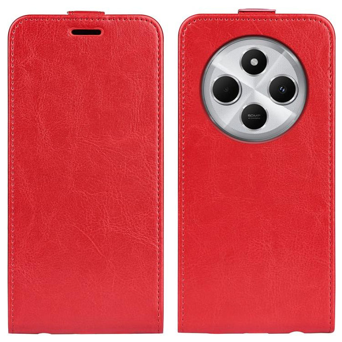 Caja del teléfono del cuero del tirón vertical único de la textura R64, For Xiaomi Redmi 14C 4G, For Xiaomi Redmi K70 Ultra, For Xiaomi Redmi Note 13R, For Xiaomi Redmi Turbo 3, For Xiaomi Redmi A3, For Xiaomi Redmi Note 13 Pro 4G                      ...