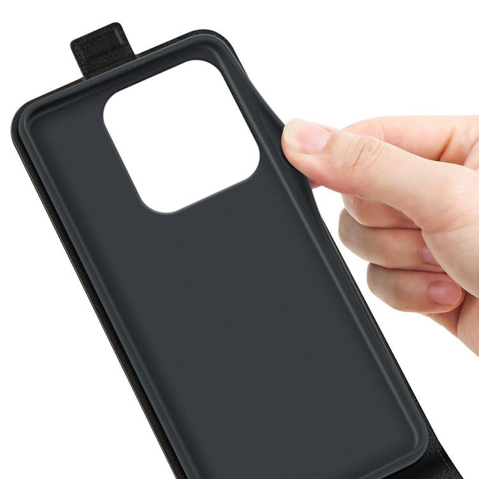 Caja del teléfono del cuero del tirón vertical único de la textura R64, For Xiaomi Redmi 14C 4G, For Xiaomi Redmi K70 Ultra, For Xiaomi Redmi Note 13R, For Xiaomi Redmi Turbo 3, For Xiaomi Redmi A3, For Xiaomi Redmi Note 13 Pro 4G                      ...