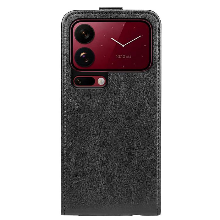 Caja del teléfono del cuero del tirón vertical único de la textura R64, For Redmi 15a 5G, For Xiaomi 17T, For Xiaomi 17 Ultra, For Xiaomi 17 Pro max, For Redmi Note 15 Pro Global 163.6mm, For Xiaomi 17 Pro, For Xiaomi 17, For Xiaomi 15T Pro            ...