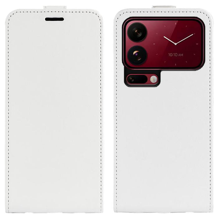 Caja del teléfono del cuero del tirón vertical único de la textura R64, For Redmi 15a 5G, For Xiaomi 17T, For Xiaomi 17 Ultra, For Xiaomi 17 Pro max, For Redmi Note 15 Pro Global 163.6mm, For Xiaomi 17 Pro, For Xiaomi 17, For Xiaomi 15T Pro            ...