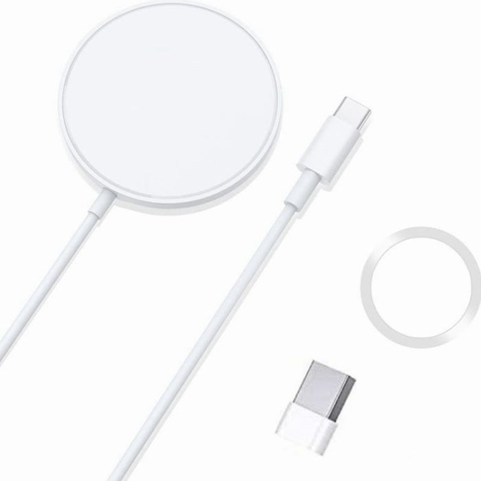 DS-WXC103 Cargador inalámbrico magnético MagSafe de 15 W máx. para iPhone 15/14/13 / AirPods Pro, sin adaptador, WXC103