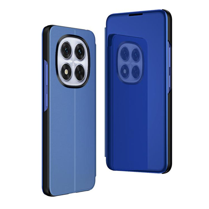 Caja del teléfono del cuero del tirón horizontal del espejo plateado con el sostenedor, For Xiaomi 17T Pro 5G, For Xiaomi 17T 5G, For Redmi Note 15 Pro 5G Global 163.6mm, For Xiaomi 15T Pro, For Xiaomi 15T, For Redmi Note 14 4G 164.84mm                ...