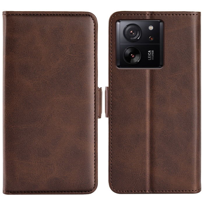 Funda de teléfono de cuero con tapa horizontal con hebilla magnética de doble cara, For Redmi Turbo 5 Max / Poco X8 Pro Max, For Redmi Turbo 5 5G / Poco X8 Pro 5G, For Redmi Note 15 Pro+ Global 163.3mm, For Redmi Note 15 4G / 5G Global 164mm           ...