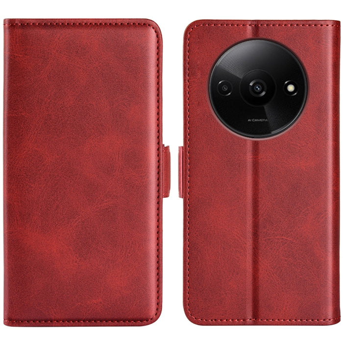 Funda de teléfono de cuero con tapa horizontal con hebilla magnética de doble cara, For Xiaomi Redmi Note 14 Pro+, For Xiaomi Redmi Note 14 Pro 5G, For Xiaomi 14T Pro, For Xiaomi 14T, For Xiaomi Redmi 14C 4G, For Xiaomi Redmi K70 Ultra                 ...