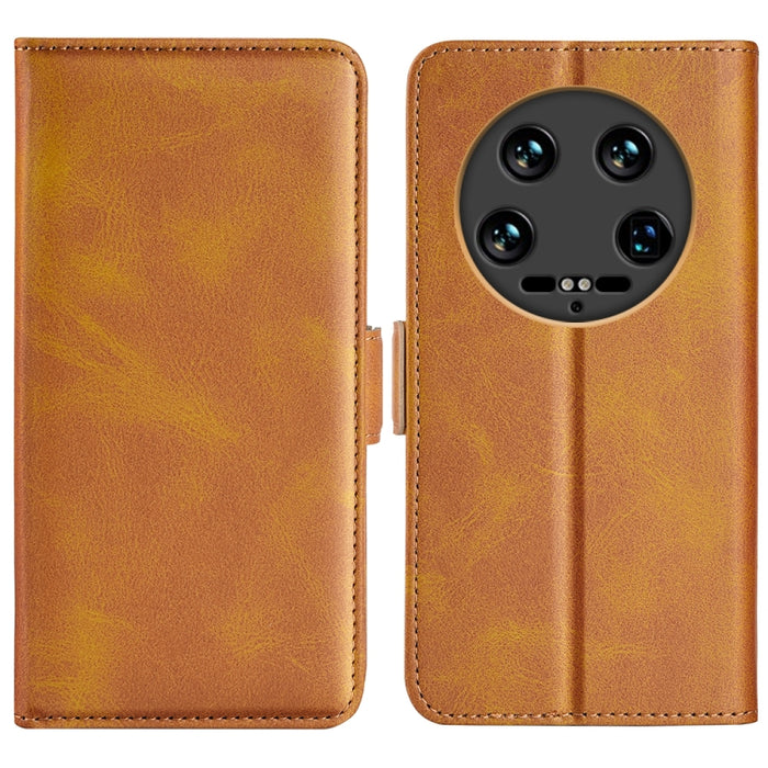 Funda de teléfono de cuero con tapa horizontal con hebilla magnética de doble cara, For Xiaomi Redmi Note 14 Pro+, For Xiaomi Redmi Note 14 Pro 5G, For Xiaomi 14T Pro, For Xiaomi 14T, For Xiaomi Redmi 14C 4G, For Xiaomi Redmi K70 Ultra                 ...