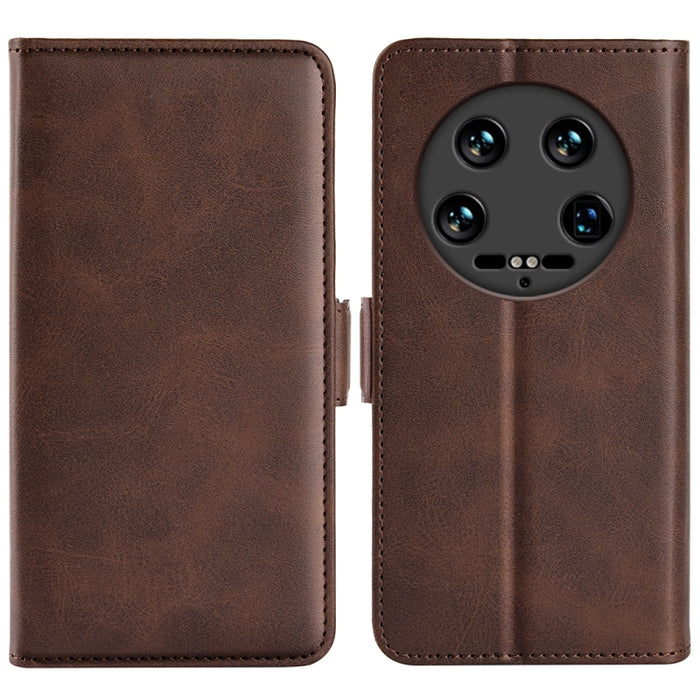 Funda de teléfono de cuero con tapa horizontal con hebilla magnética de doble cara, For Xiaomi Redmi Note 14 Pro+, For Xiaomi Redmi Note 14 Pro 5G, For Xiaomi 14T Pro, For Xiaomi 14T, For Xiaomi Redmi 14C 4G, For Xiaomi Redmi K70 Ultra                 ...