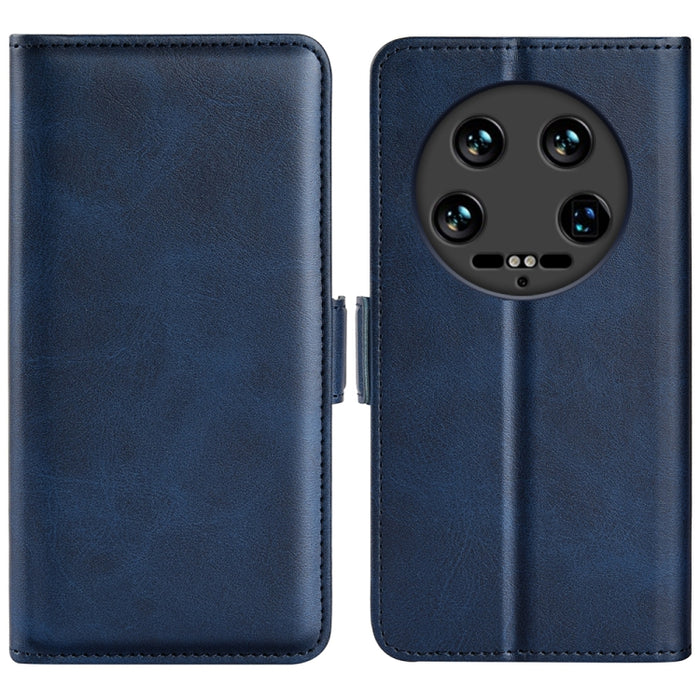 Funda de teléfono de cuero con tapa horizontal con hebilla magnética de doble cara, For Xiaomi Redmi Note 14 Pro+, For Xiaomi Redmi Note 14 Pro 5G, For Xiaomi 14T Pro, For Xiaomi 14T, For Xiaomi Redmi 14C 4G, For Xiaomi Redmi K70 Ultra                 ...