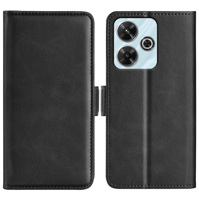 Funda de teléfono de cuero con tapa horizontal con hebilla magnética de doble cara, For Xiaomi Redmi Note 14 Pro+, For Xiaomi Redmi Note 14 Pro 5G, For Xiaomi 14T Pro, For Xiaomi 14T, For Xiaomi Redmi 14C 4G, For Xiaomi Redmi K70 Ultra                 ...