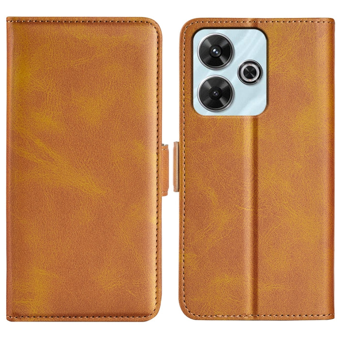 Funda de teléfono de cuero con tapa horizontal con hebilla magnética de doble cara, For Xiaomi Redmi Note 14 Pro+, For Xiaomi Redmi Note 14 Pro 5G, For Xiaomi 14T Pro, For Xiaomi 14T, For Xiaomi Redmi 14C 4G, For Xiaomi Redmi K70 Ultra                 ...