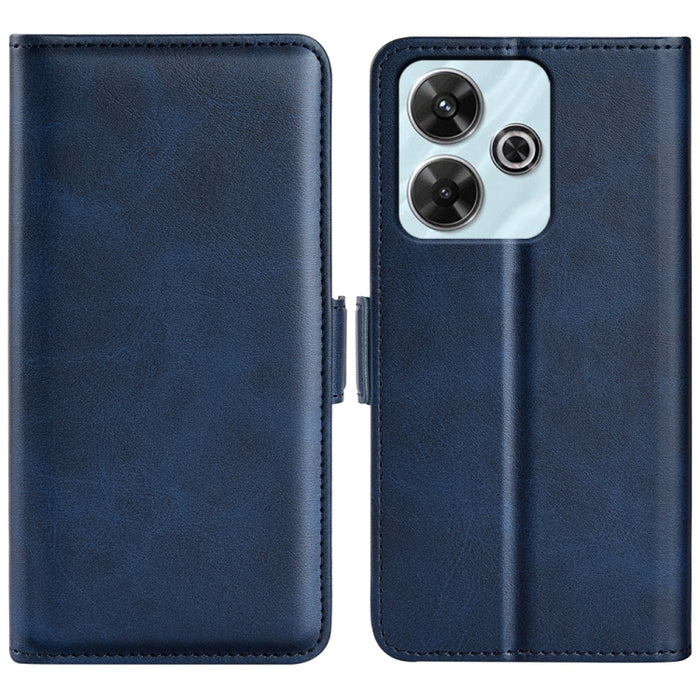 Funda de teléfono de cuero con tapa horizontal con hebilla magnética de doble cara, For Xiaomi Redmi Note 14 Pro+, For Xiaomi Redmi Note 14 Pro 5G, For Xiaomi 14T Pro, For Xiaomi 14T, For Xiaomi Redmi 14C 4G, For Xiaomi Redmi K70 Ultra                 ...