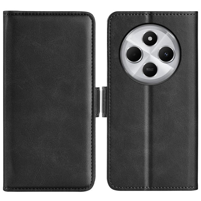 Funda de teléfono de cuero con tapa horizontal con hebilla magnética de doble cara, For Xiaomi Redmi Note 14 Pro+, For Xiaomi Redmi Note 14 Pro 5G, For Xiaomi 14T Pro, For Xiaomi 14T, For Xiaomi Redmi 14C 4G, For Xiaomi Redmi K70 Ultra                 ...