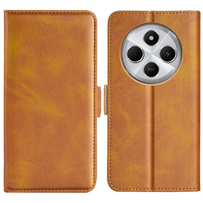 Funda de teléfono de cuero con tapa horizontal con hebilla magnética de doble cara, For Xiaomi Redmi Note 14 Pro+, For Xiaomi Redmi Note 14 Pro 5G, For Xiaomi 14T Pro, For Xiaomi 14T, For Xiaomi Redmi 14C 4G, For Xiaomi Redmi K70 Ultra                 ...